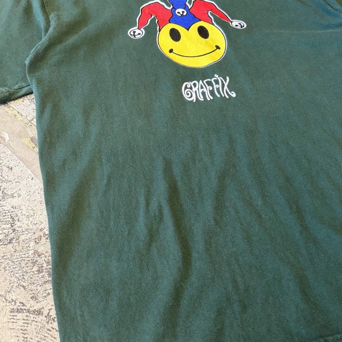 画像5: 90's~ "GRAFFIX" BOTH SIDE PRINTED S/S TEE / Mens L (5)