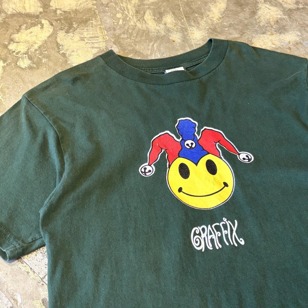 画像3: 90's~ "GRAFFIX" BOTH SIDE PRINTED S/S TEE / Mens L (3)
