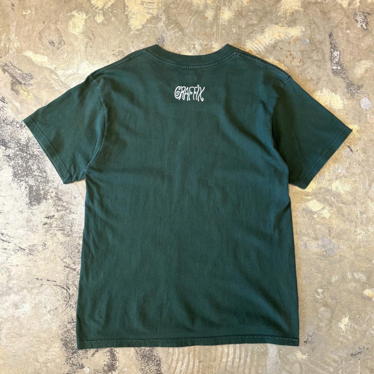 画像2: 90's~ "GRAFFIX" BOTH SIDE PRINTED S/S TEE / Mens L (2)