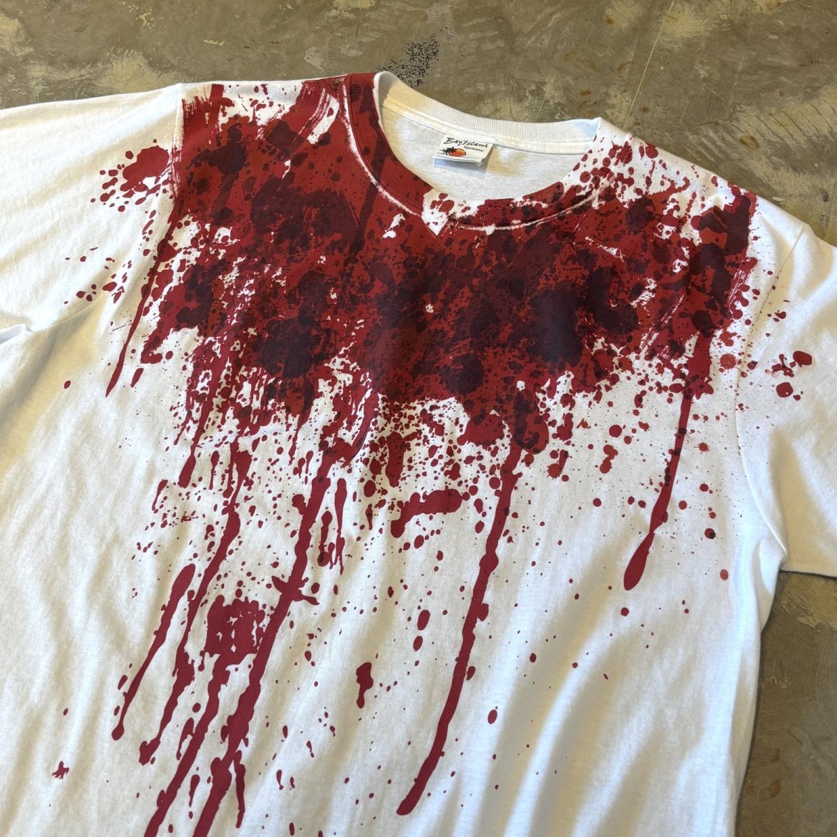 画像4: FRONT BLOOD STYLE PRINTED S/S TEE / Mens M (4)