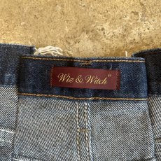 画像10: 【Wiz&Witch】"UNITED" TWINS WIDE DENIM PANTS / W29 (10)
