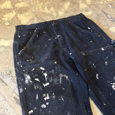 画像3: 【CARHARTT】DAMAGE&PAINT DOUBLE KNEE WORK PANTS / W32 (3)