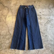 画像1: 【Wiz&Witch】"UNITED" TWINS WIDE DENIM PANTS / W29 (1)