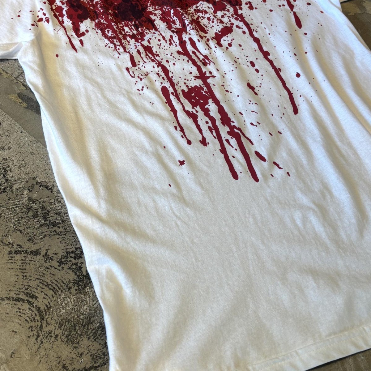 画像5: FRONT BLOOD STYLE PRINTED S/S TEE / Mens M (5)