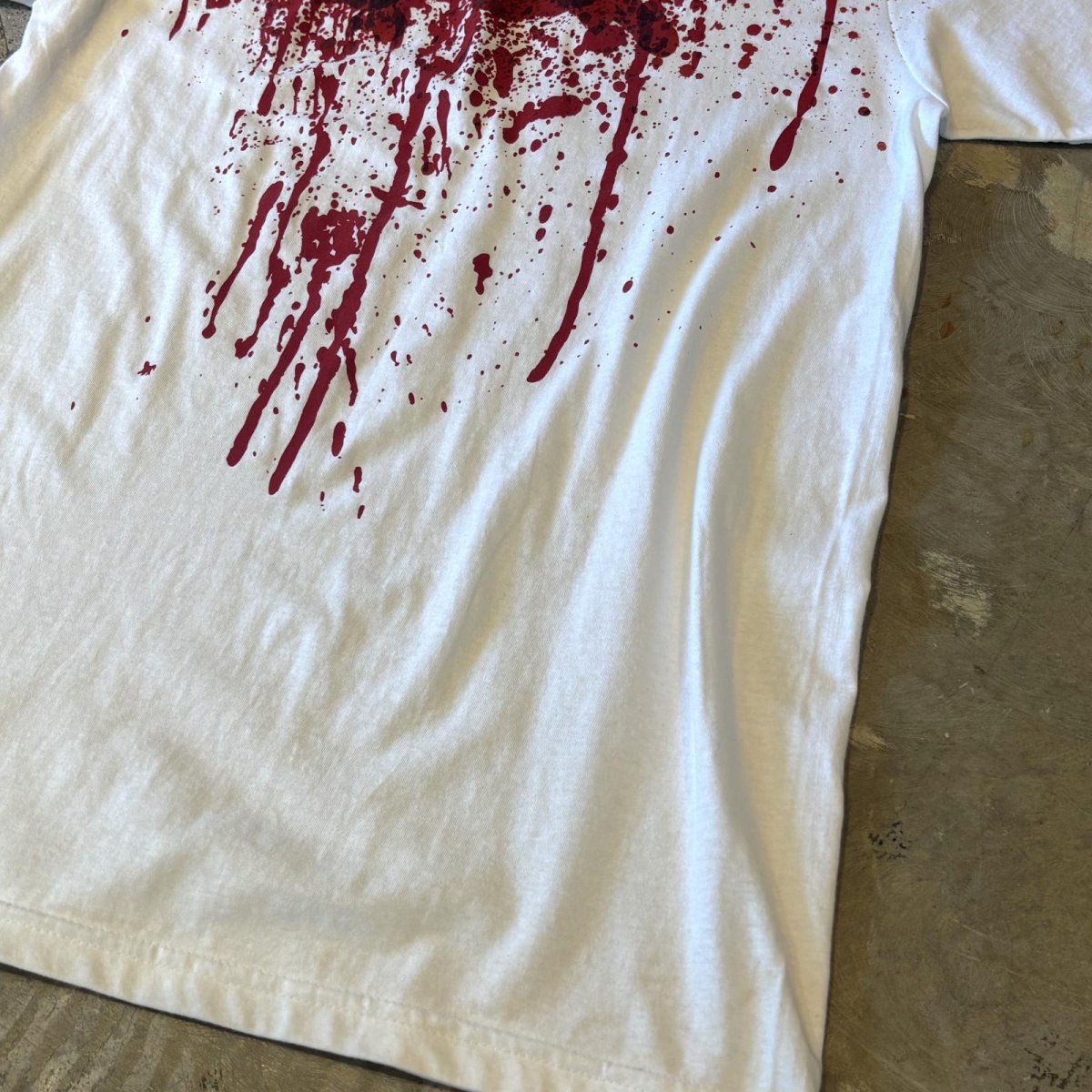 画像6: FRONT BLOOD STYLE PRINTED S/S TEE / Mens M (6)