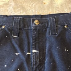 画像12: 【CARHARTT】DAMAGE&PAINT DOUBLE KNEE WORK PANTS / W32 (12)