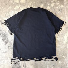 画像2: 【Wiz&Witch】"DIRTY BEAUTIFUL" DAMAGE ART TEE / BLACK / OS (2)