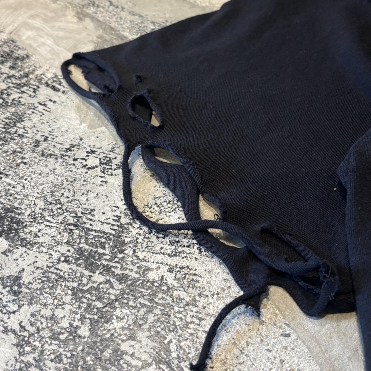 画像7: 【Wiz&Witch】"DIRTY BEAUTIFUL" DAMAGE ART TEE / BLACK / OS (7)