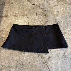 画像4: 【WONDERGROUND】2WAY DEFORMATION LAYERED SKIRT / OS / BLACK (4)
