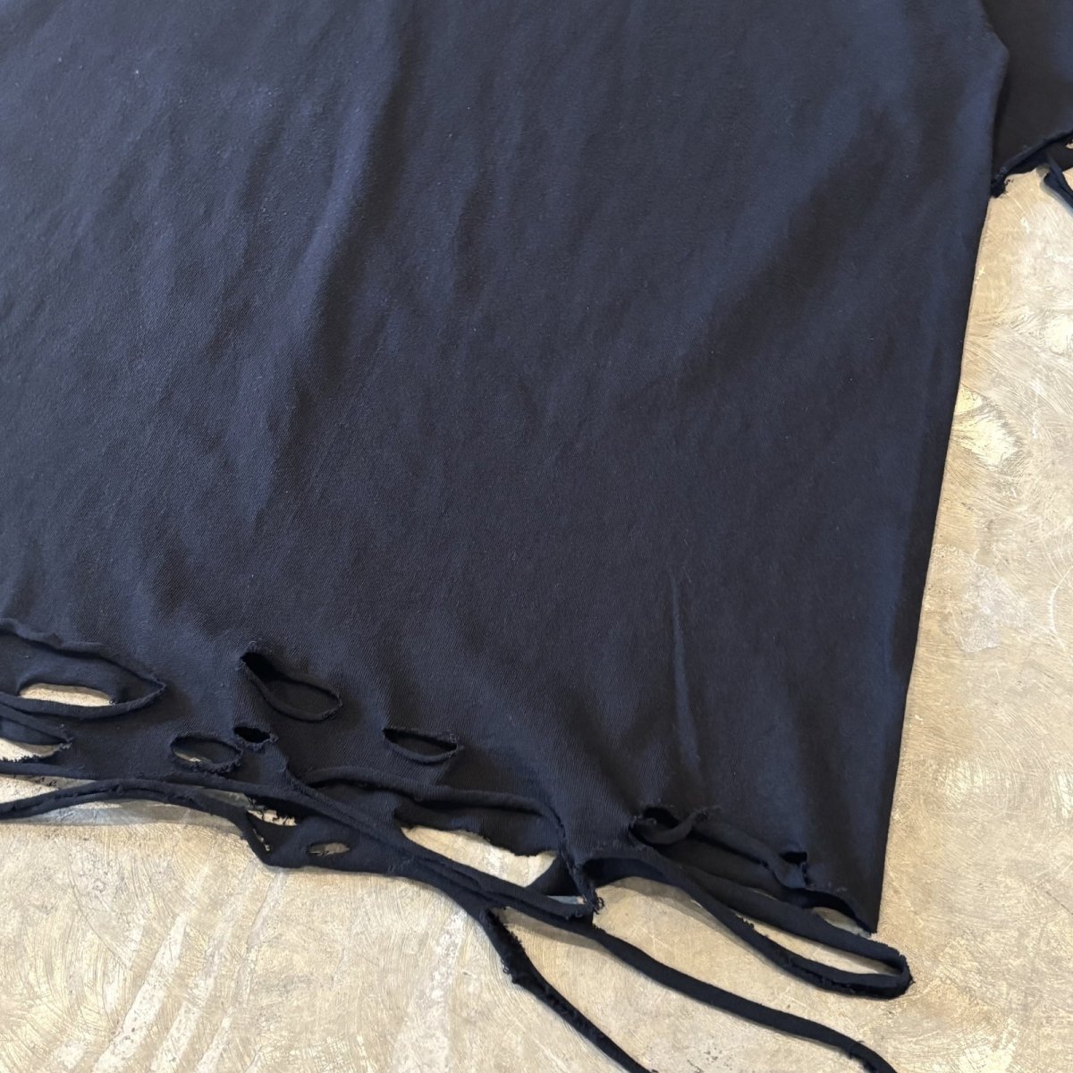 画像6: 【Wiz&Witch】"DIRTY BEAUTIFUL" DAMAGE ART TEE / BLACK / OS (6)
