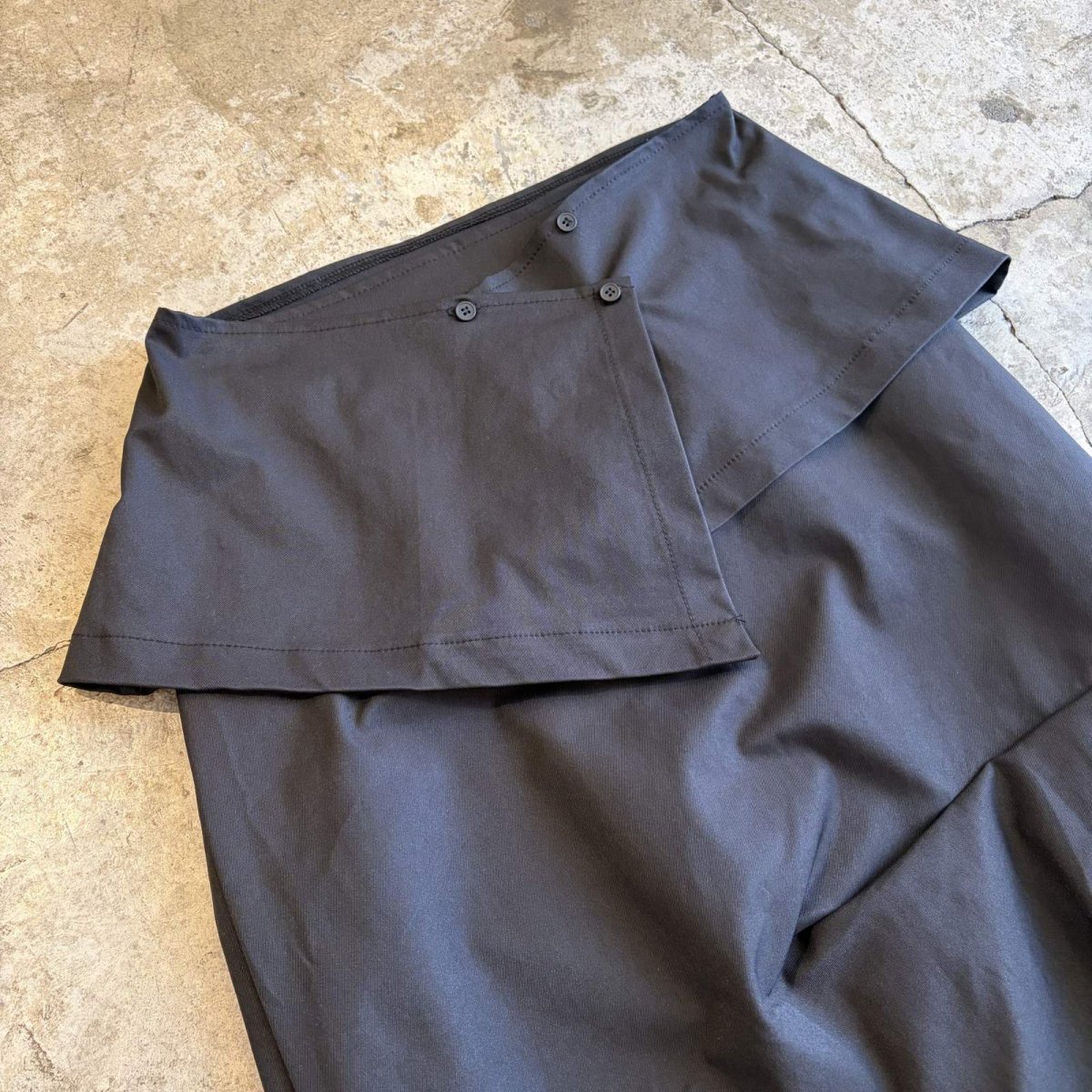 画像5: 【WONDERGROUND】2WAY DEFORMATION LAYERED SKIRT / OS / BLACK (5)