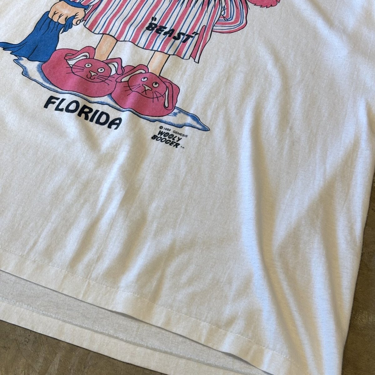 画像6: 80's "WOOLY BOOGER" FRONT PRINTED S/S TEE / Mens XL (6)