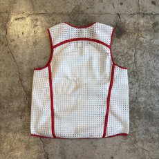 画像2: 【NIKE】PUNCHING MESH DESIGN COLOR LINE N/S TOPS / Ladies M (2)