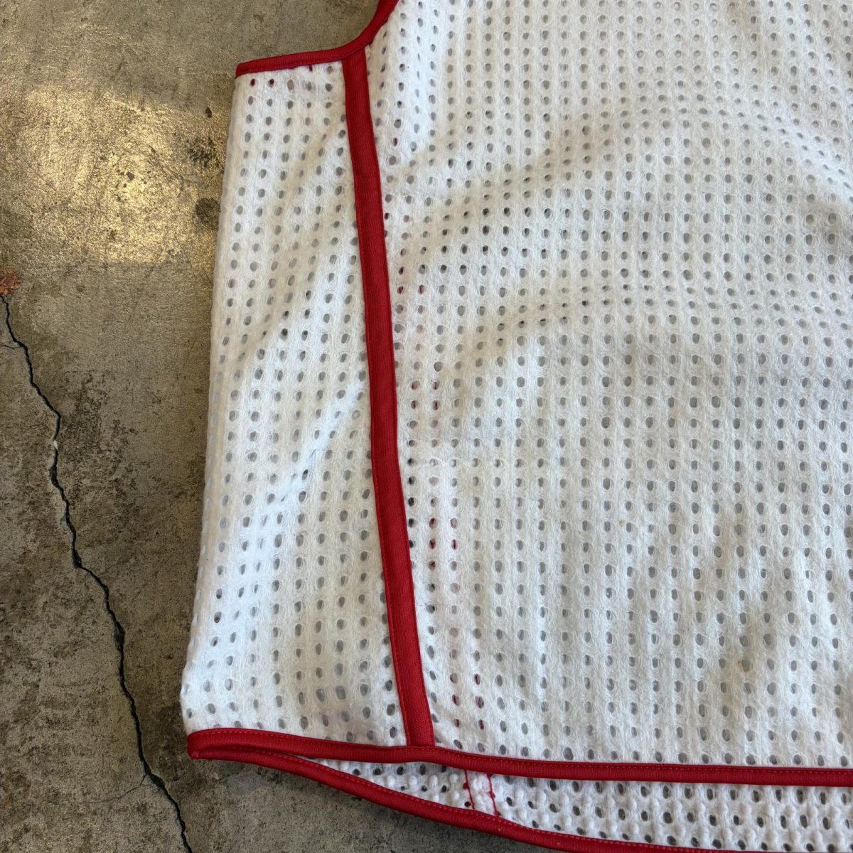 画像6: 【NIKE】PUNCHING MESH DESIGN COLOR LINE N/S TOPS / Ladies M (6)