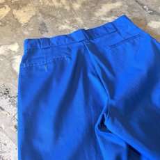 画像9: 【DICKIES】BLUE COLOR WIDE SILHOUETTE SHORTS / W33 (9)