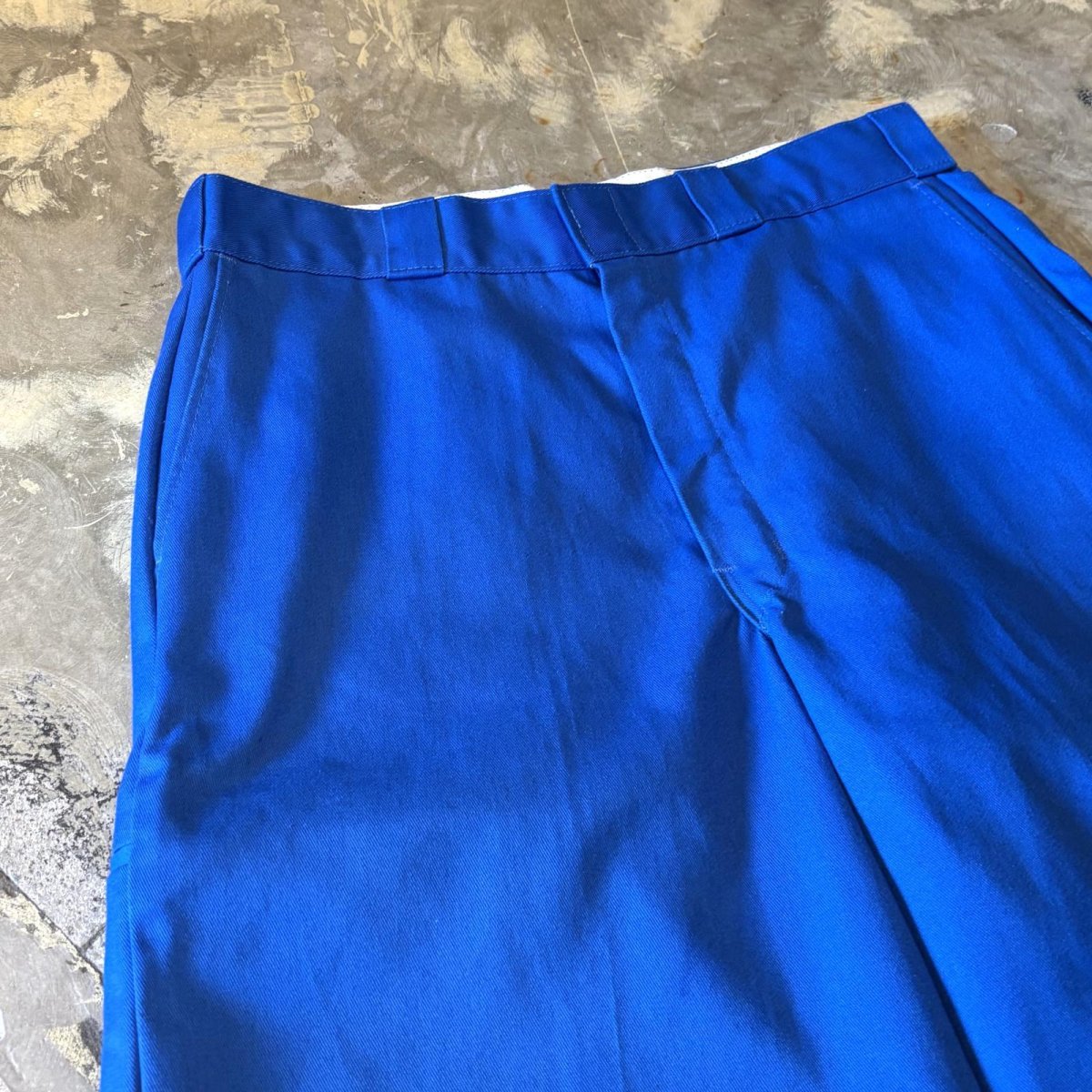 画像3: 【DICKIES】BLUE COLOR WIDE SILHOUETTE SHORTS / W33 (3)