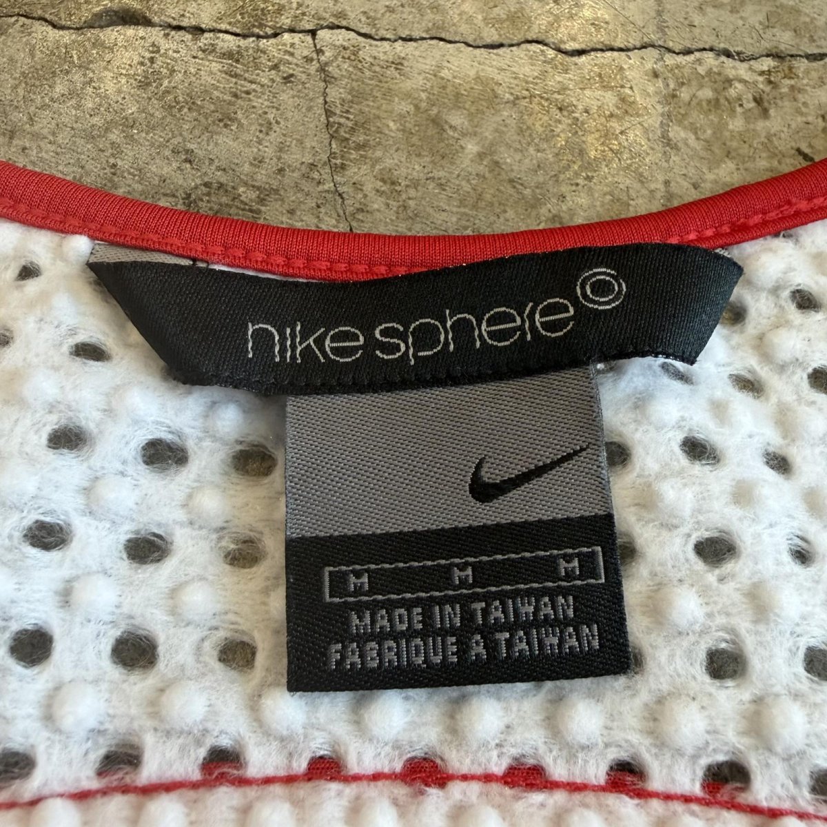 画像11: 【NIKE】PUNCHING MESH DESIGN COLOR LINE N/S TOPS / Ladies M (11)
