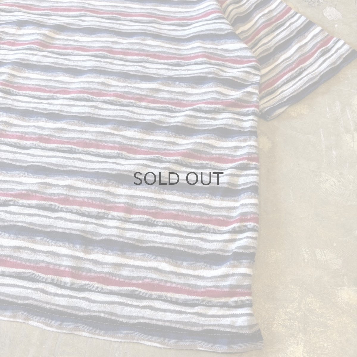 画像6: ALL OVER 3D BORDER PATTERN  S/S TEE / Mens L / MADE IN USA (6)