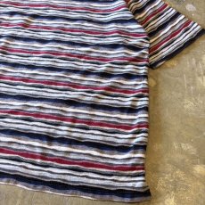 画像6: ALL OVER 3D BORDER PATTERN  S/S TEE / Mens L / MADE IN USA (6)