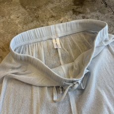 画像7: GLITTER DESIGN SHEER FLARE PANTS / FREE~W43 (7)