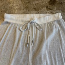 画像6: GLITTER DESIGN SHEER FLARE PANTS / FREE~W43 (6)