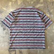 画像2: ALL OVER 3D BORDER PATTERN  S/S TEE / Mens L / MADE IN USA (2)