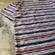 画像5: ALL OVER 3D BORDER PATTERN  S/S TEE / Mens L / MADE IN USA (5)
