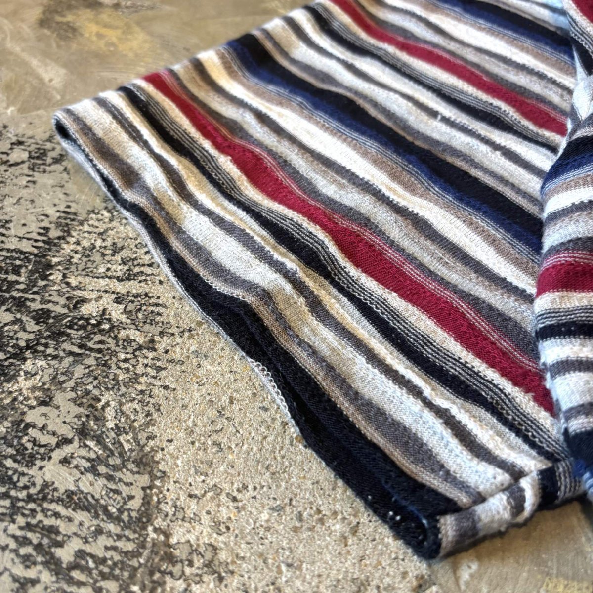 画像7: ALL OVER 3D BORDER PATTERN  S/S TEE / Mens L / MADE IN USA (7)