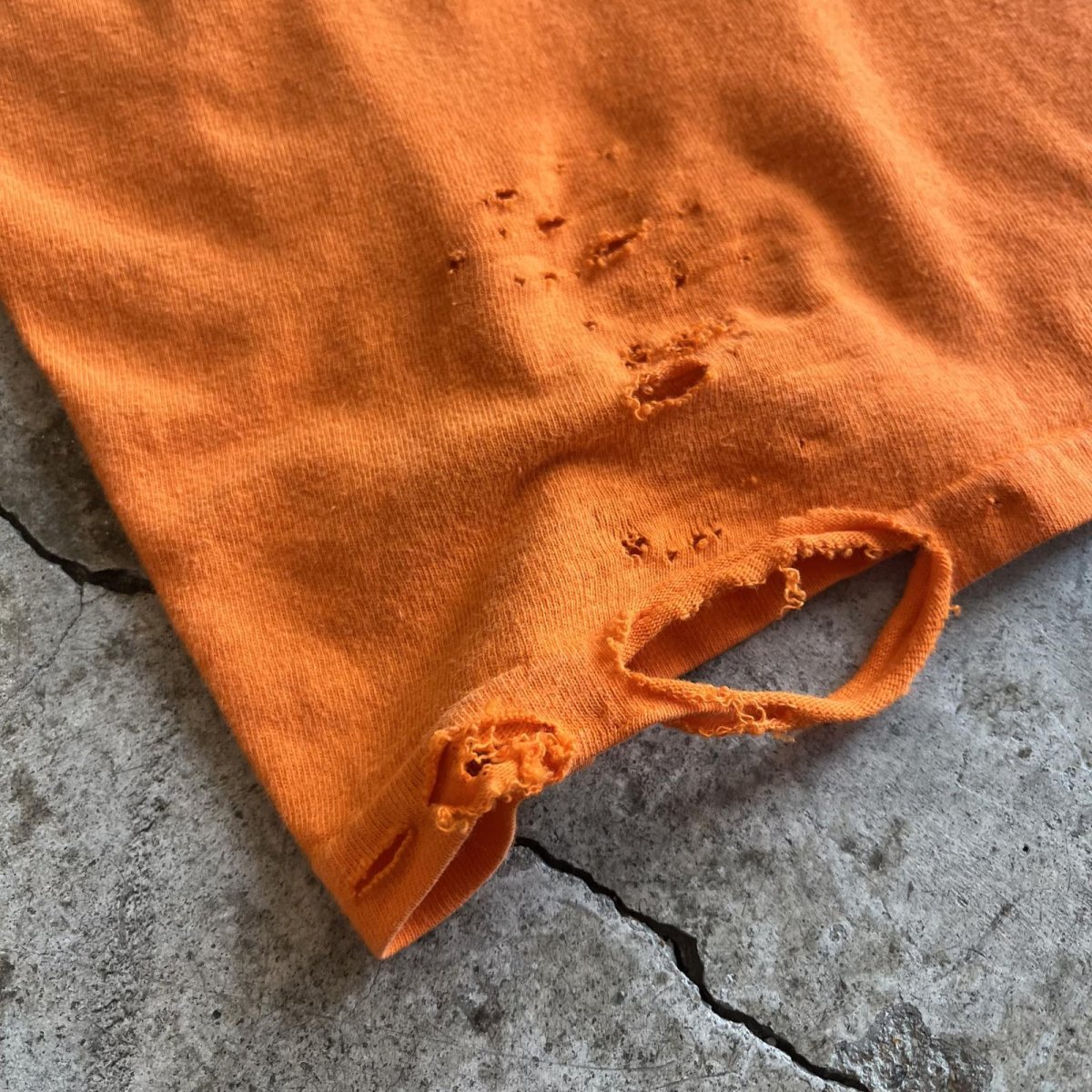 画像3: CRASH DAMAGE DESIGN FRONT PRINTED COLOR S/S TEE / Ladies L(42~44) / MADE IN USA (3)