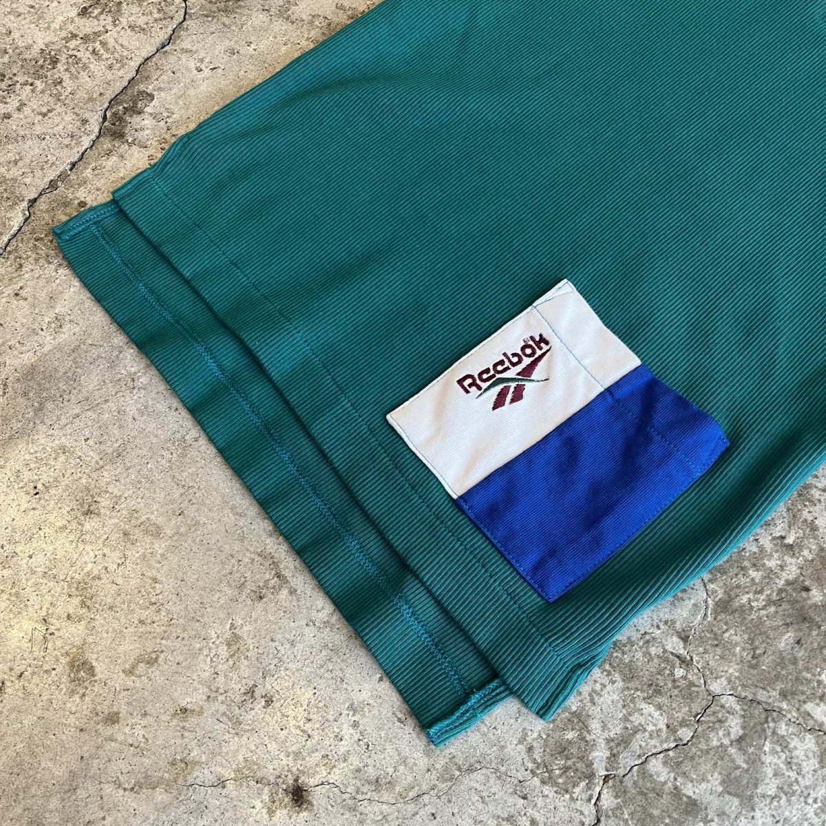 画像4: 【REEBOK】 MIX COLOR DESIGN HALF ZIP RIB S/S POLO TOPS / Ladies S~M(M) (4)