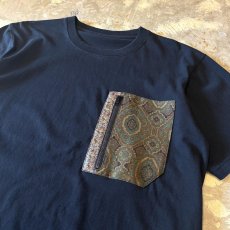 画像4: PATTERN SWITCHED SIP POCKET DESIGN S/S TEE / Mens L (4)