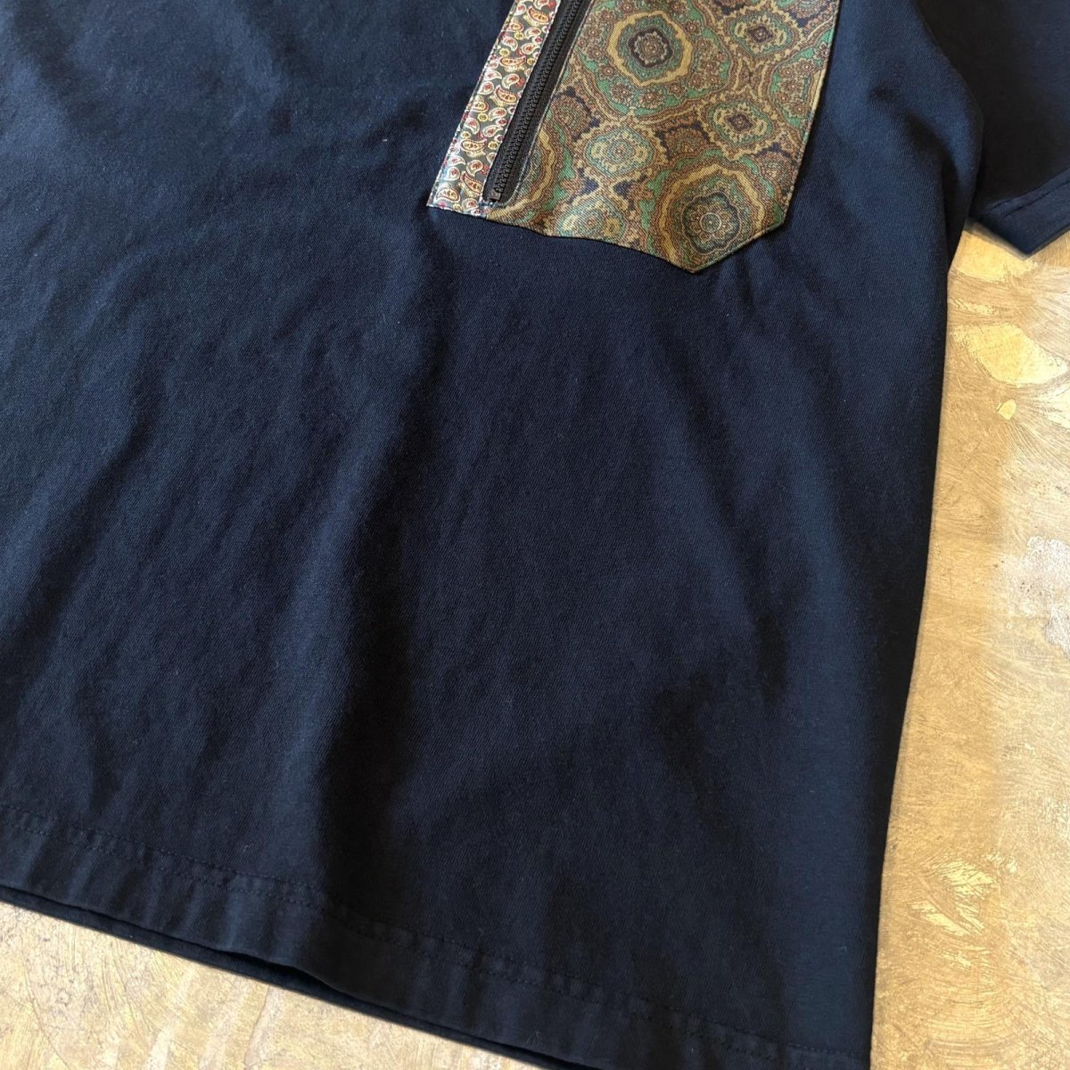 画像6: PATTERN SWITCHED SIP POCKET DESIGN S/S TEE / Mens L (6)