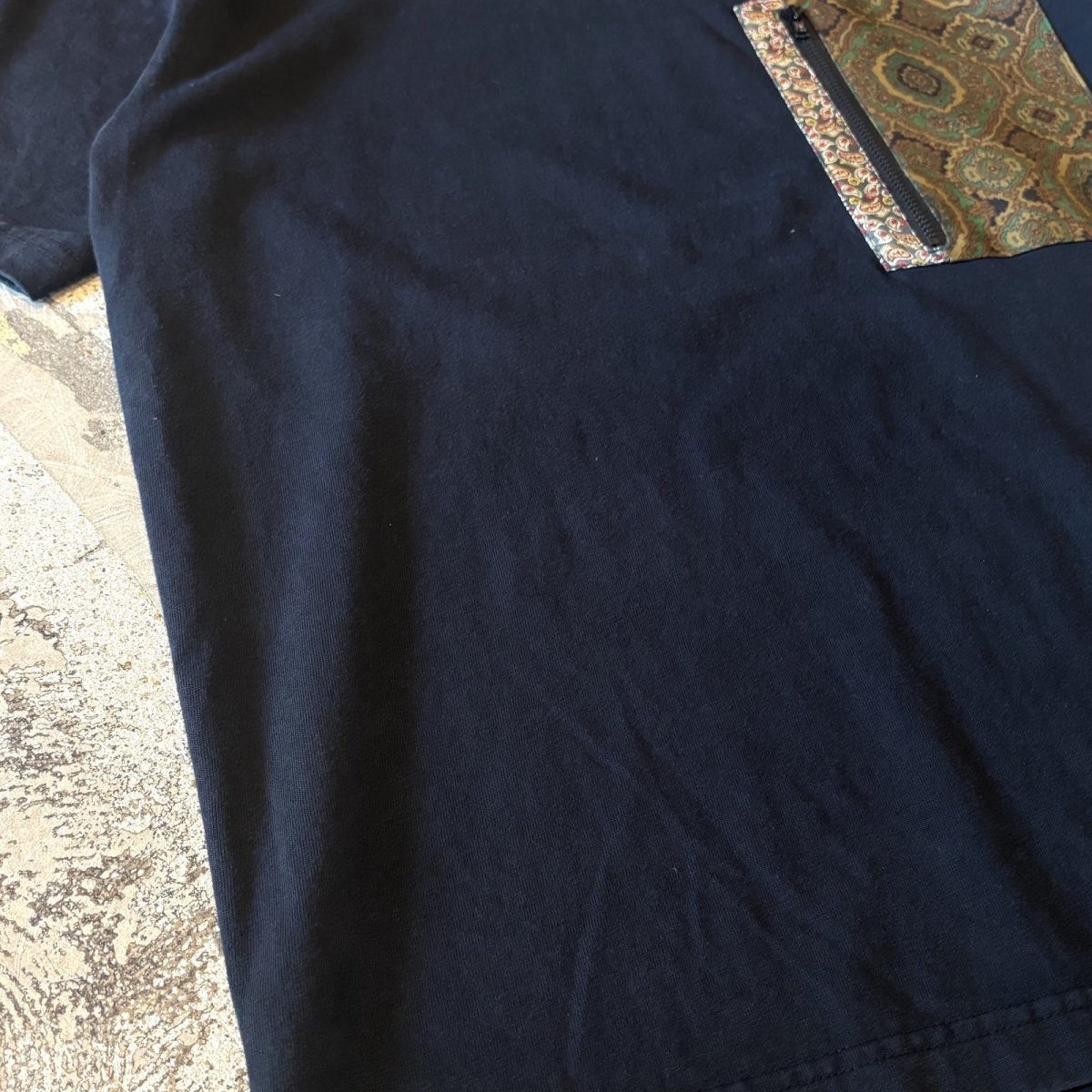 画像5: PATTERN SWITCHED SIP POCKET DESIGN S/S TEE / Mens L (5)