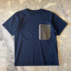 画像1: PATTERN SWITCHED SIP POCKET DESIGN S/S TEE / Mens L (1)