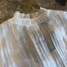 画像8: FRONT GATHER LUSTER COLOR DESIGN SHORT S/S TOPS / Ladies S (8)