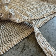 画像10: MESH DESIGN FRONT RIBBON SHORT L/S CARDIGAN  / Ladies M (10)