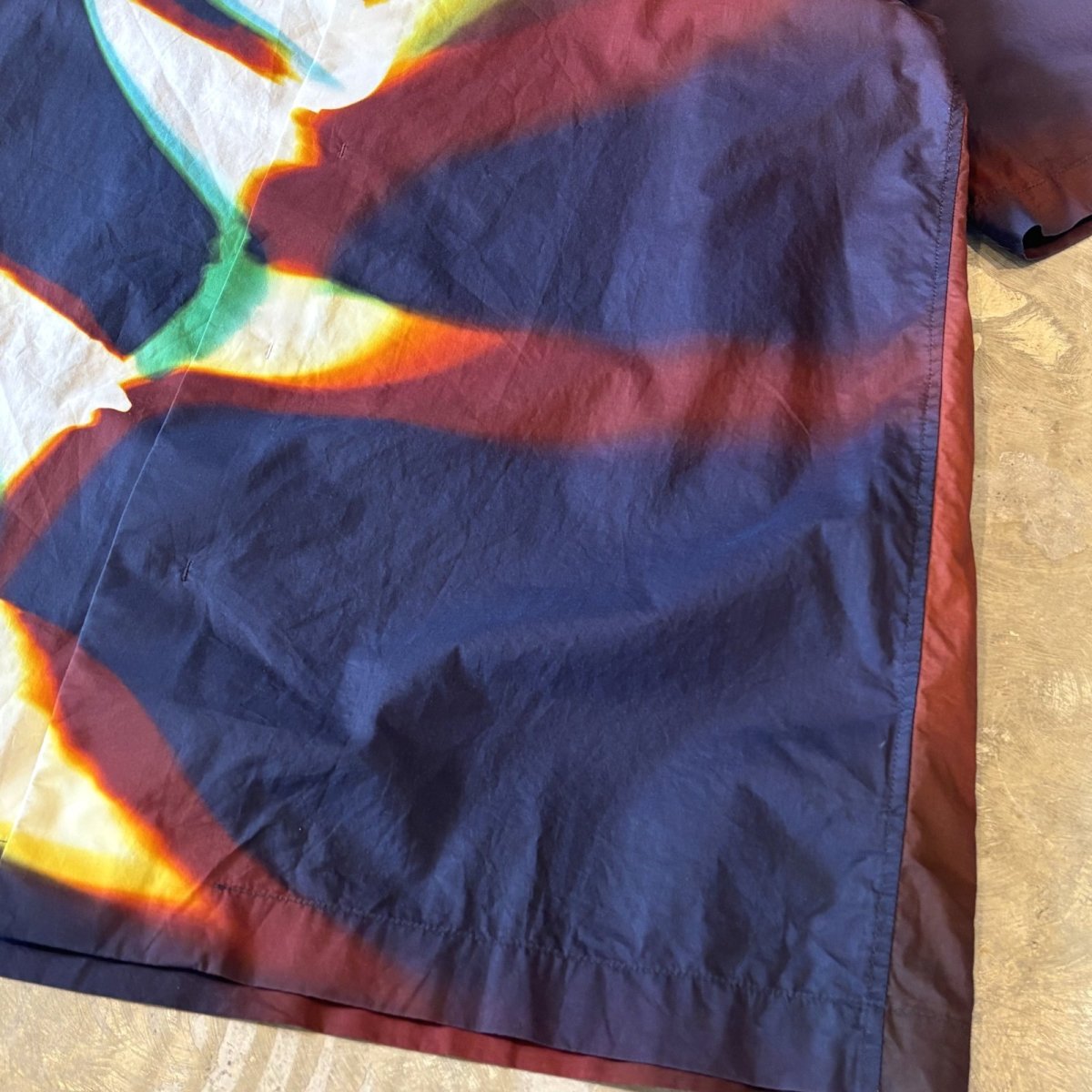 画像6: ALL OVER ARTISTIC PATTERN S/S SHIRT / Mens L (6)