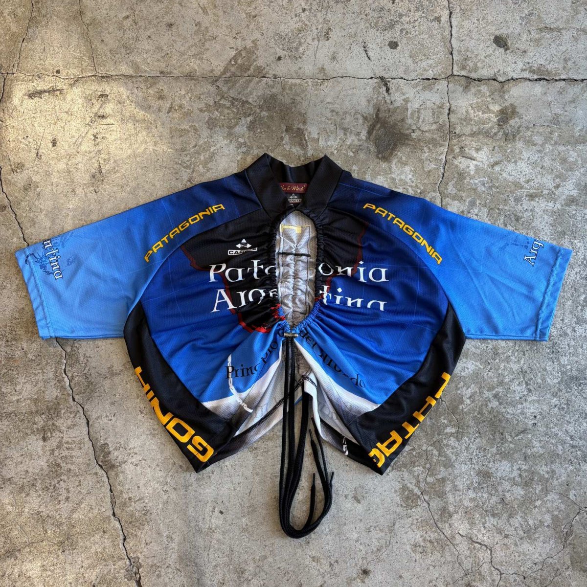 画像1: 【Wiz&Witch】"WEIRD" DRAW CODE SPORTY TOPS / OS (1)