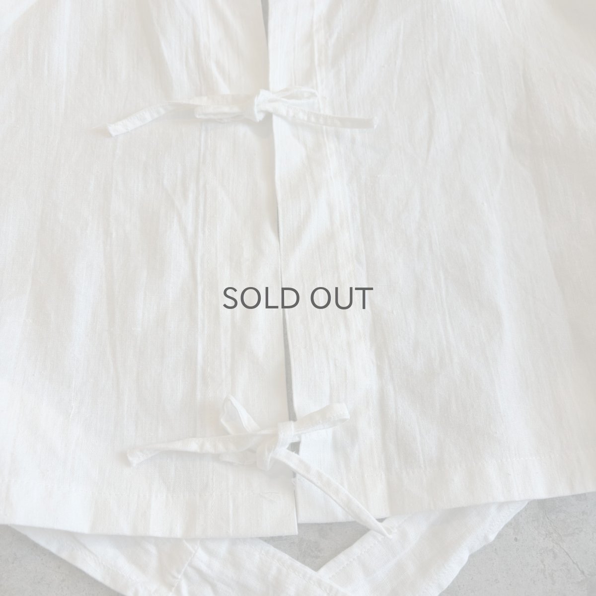 画像4: 【Wiz&Witch】EURO COTTON LINEN SHORT OPE JACKET / OS (4)