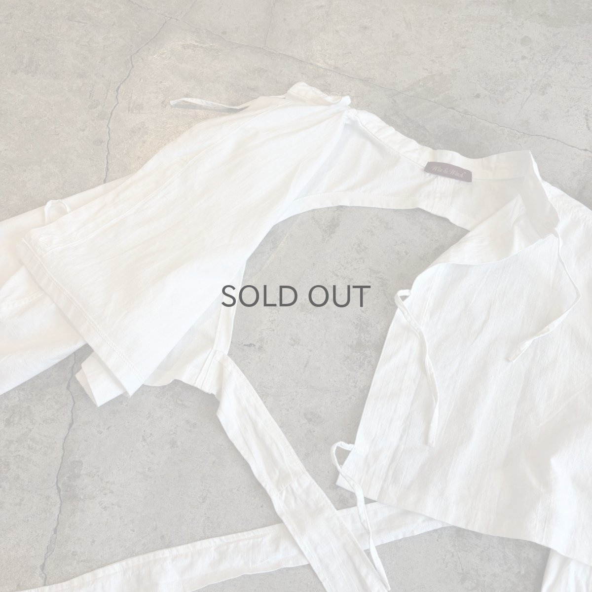 画像8: 【Wiz&Witch】EURO COTTON LINEN SHORT OPE JACKET / OS (8)