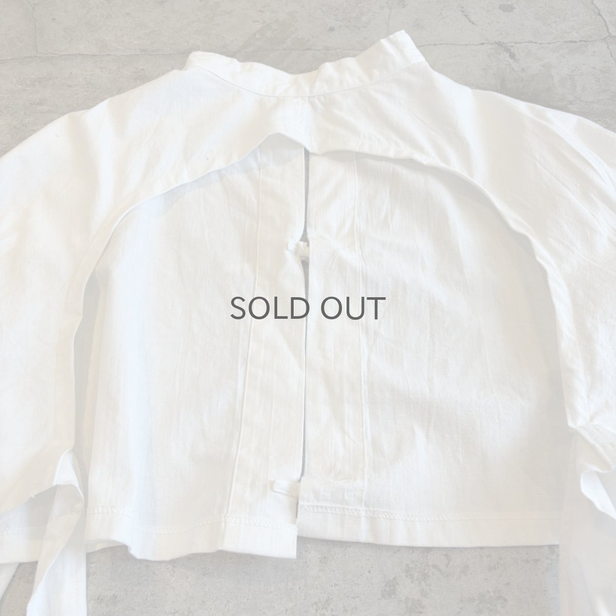 画像10: 【Wiz&Witch】EURO COTTON LINEN SHORT OPE JACKET / OS (10)