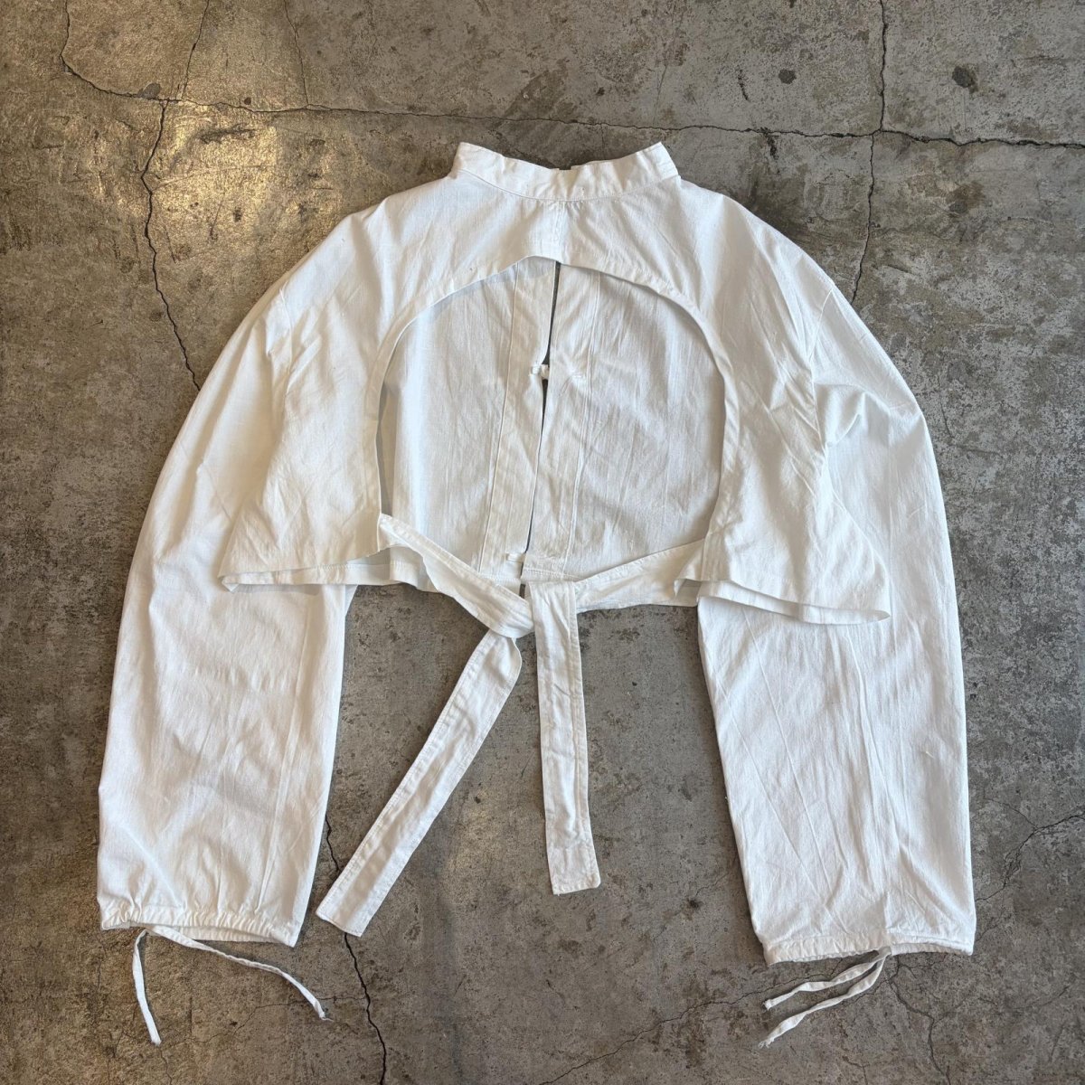 画像1: 【Wiz&Witch】EURO COTTON LINEN SHORT OPE JACKET / OS (1)