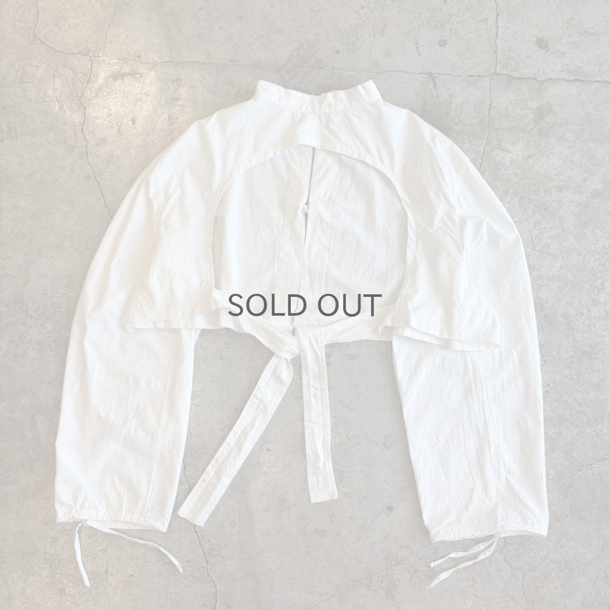 画像1: 【Wiz&Witch】EURO COTTON LINEN SHORT OPE JACKET / OS (1)