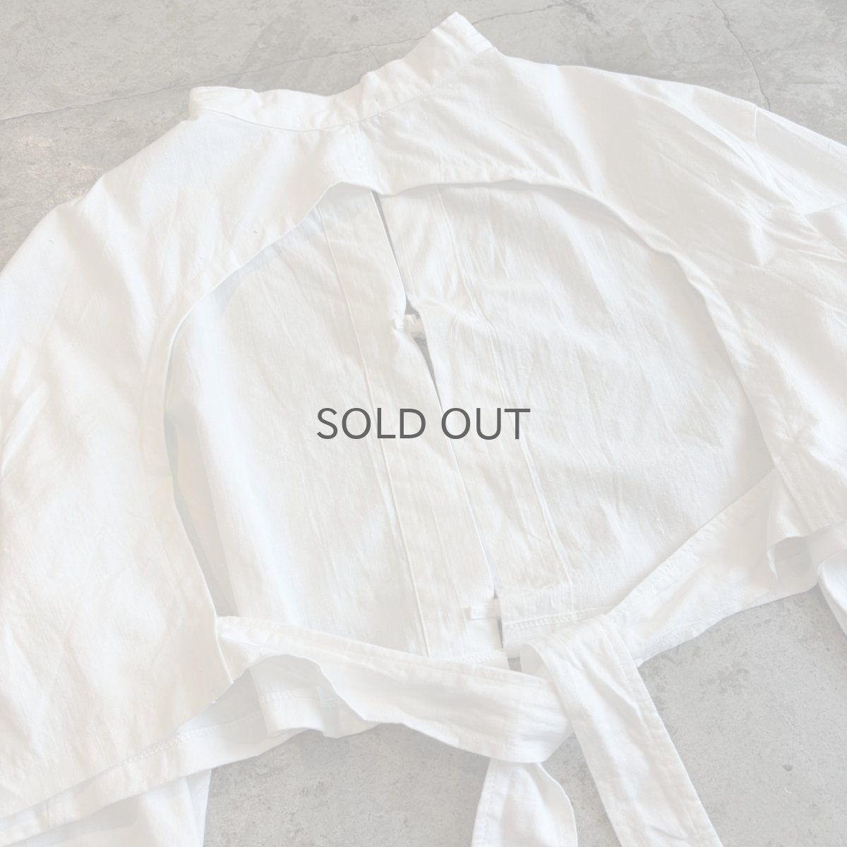 画像9: 【Wiz&Witch】EURO COTTON LINEN SHORT OPE JACKET / OS (9)
