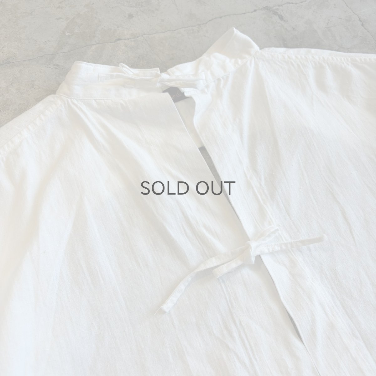 画像3: 【Wiz&Witch】EURO COTTON LINEN SHORT OPE JACKET / OS (3)