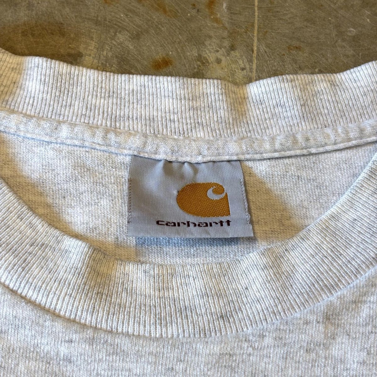 画像10: 【CARHARTT】LOGO POCKET NO SLEEVE TOPS / Mens XL (10)