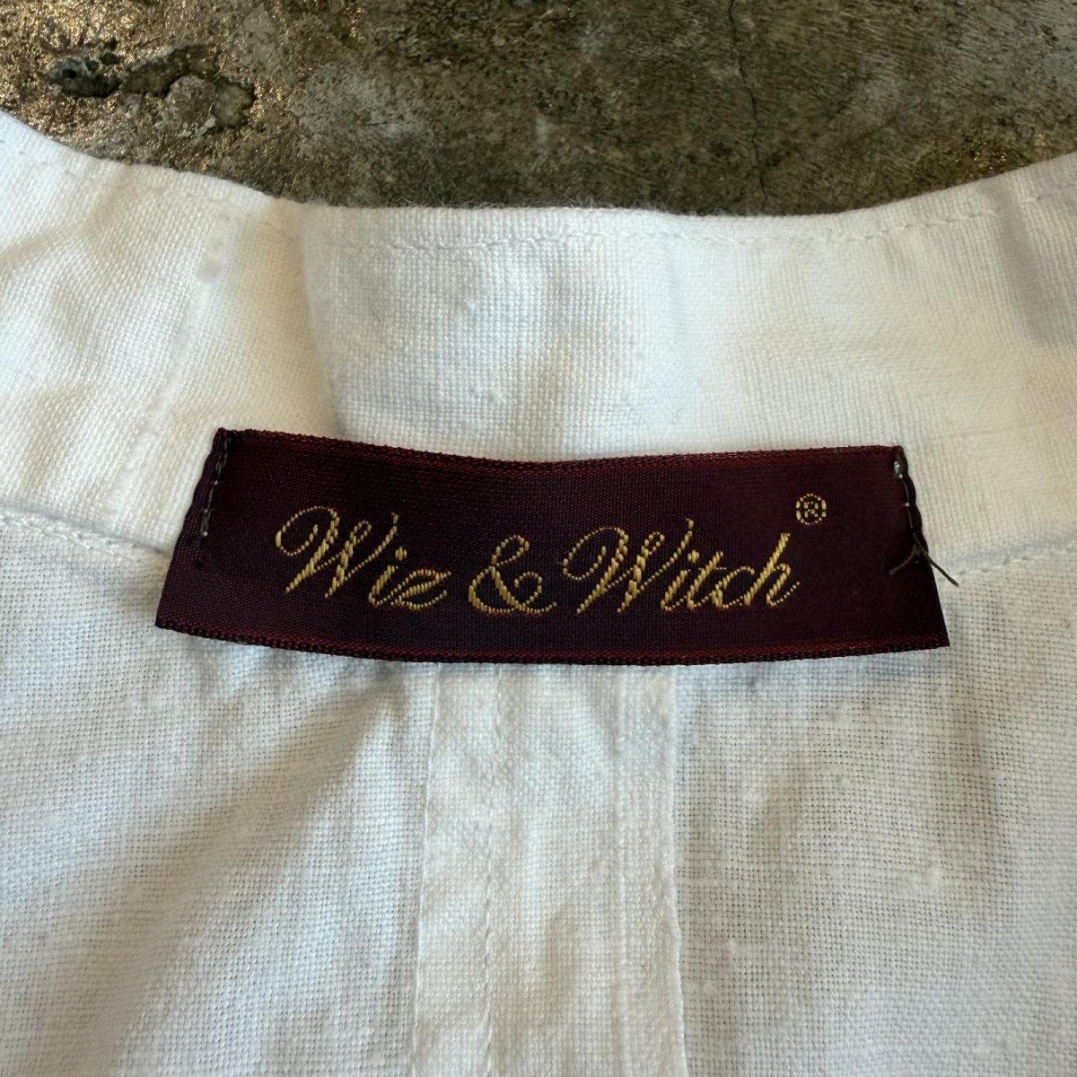 画像11: 【Wiz&Witch】EURO COTTON LINEN SHORT OPE JACKET / OS (11)