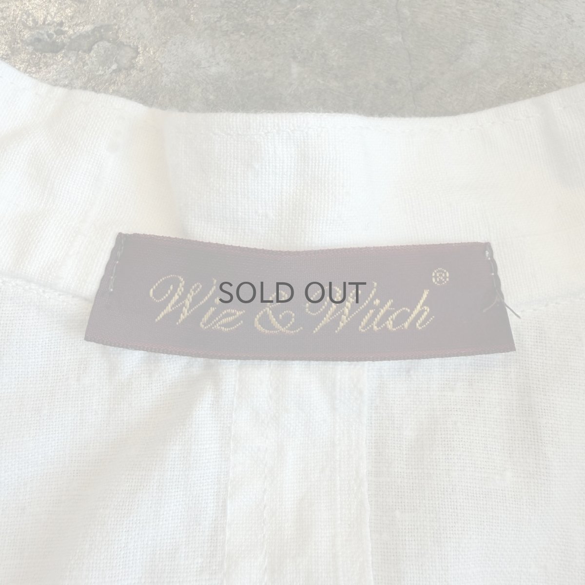 画像11: 【Wiz&Witch】EURO COTTON LINEN SHORT OPE JACKET / OS (11)