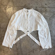 画像2: 【Wiz&Witch】EURO COTTON LINEN SHORT OPE JACKET / OS (2)