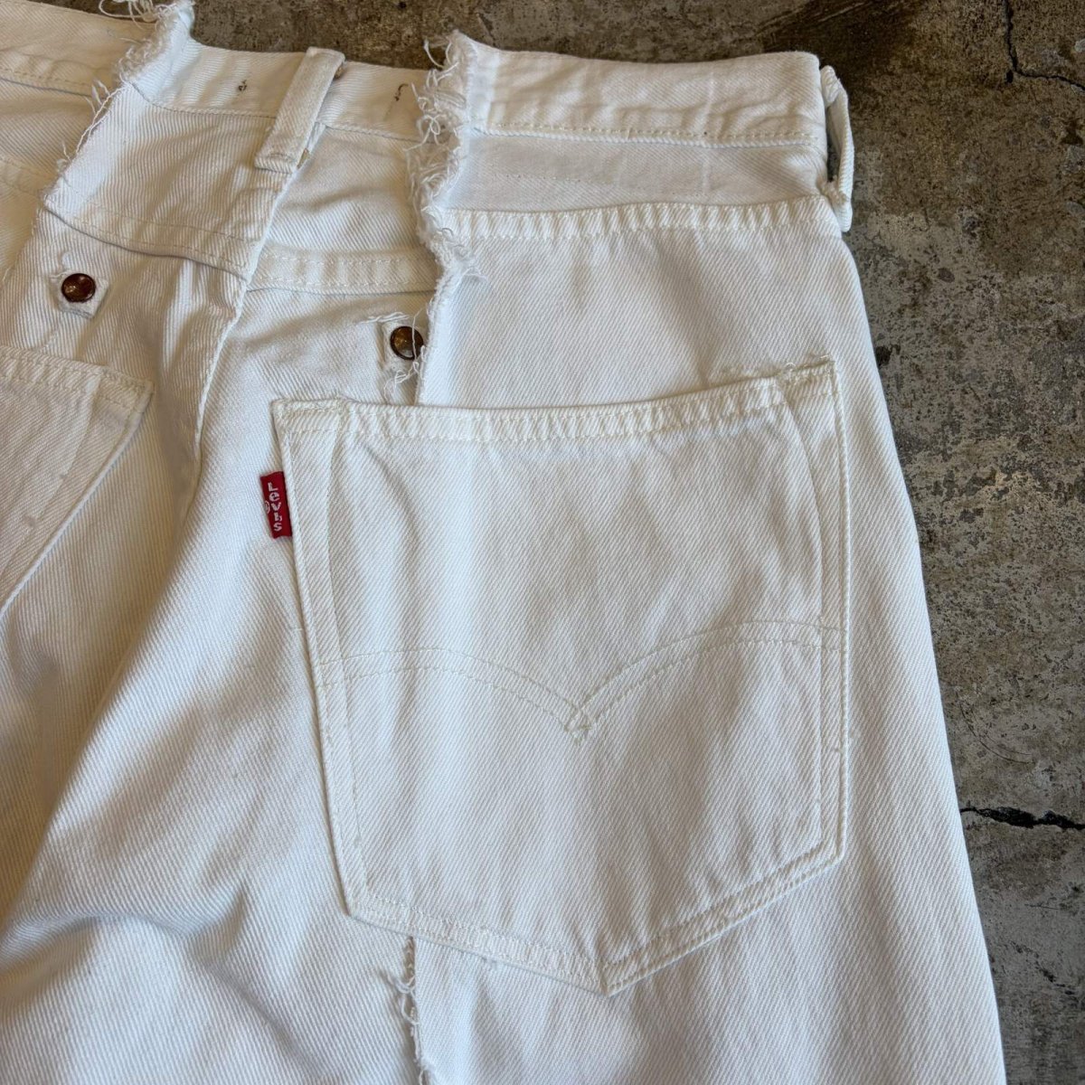 画像10: 【Wiz&Witch】"UNITED" TWINS WIDE DENIM PANTS / W29 (10)